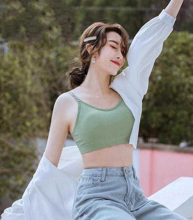 Double Strap Secret bra Love | Light Green