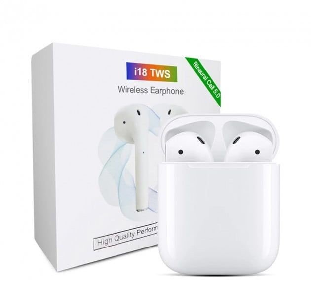 i18 TWS Earpods Wireless Bluetooth