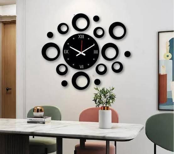 MDF Ring Wall Clock