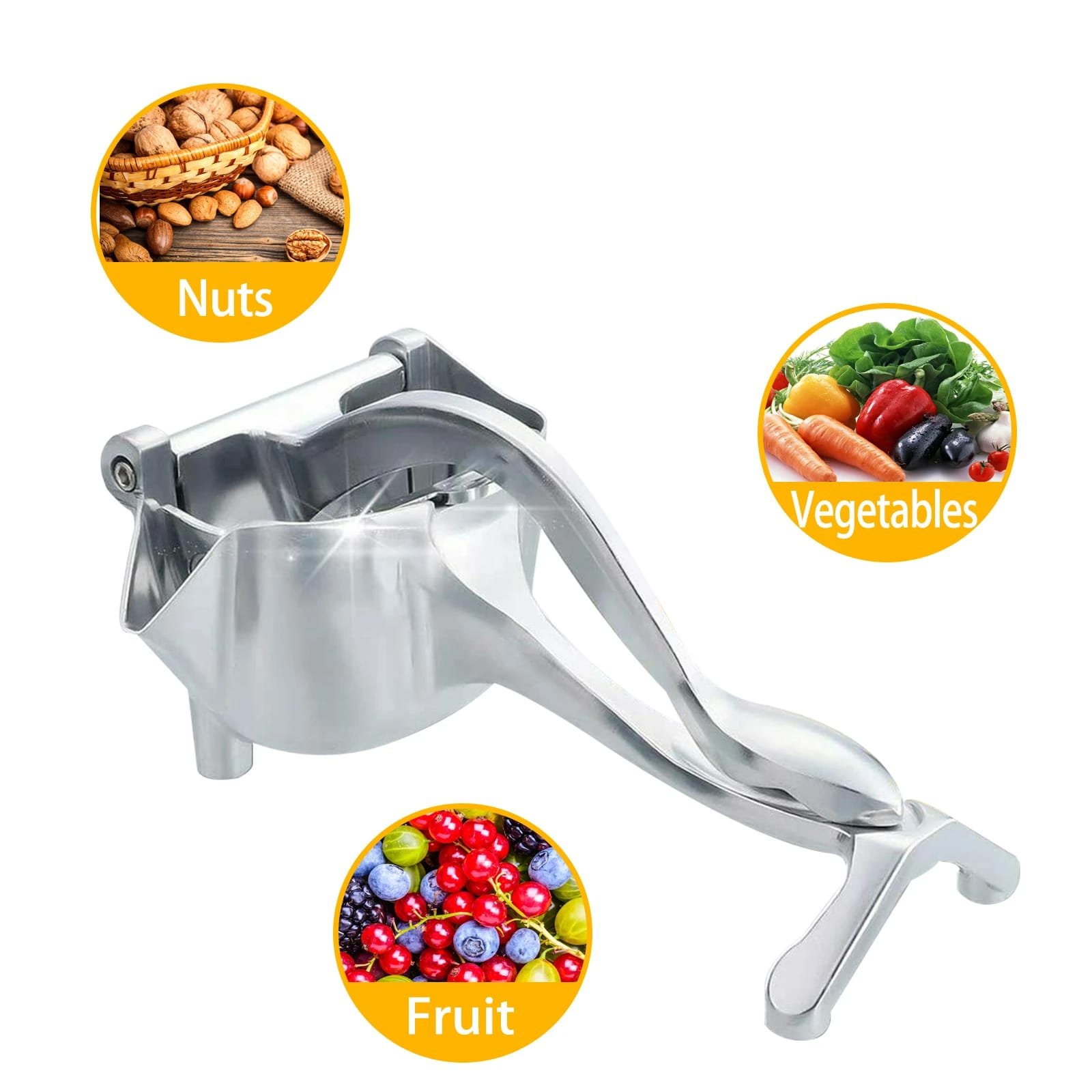 Orange Machine Stainless Steel Hand Squeeze Fruit Juice Manual Juice Machine Orange Latest High Quality
