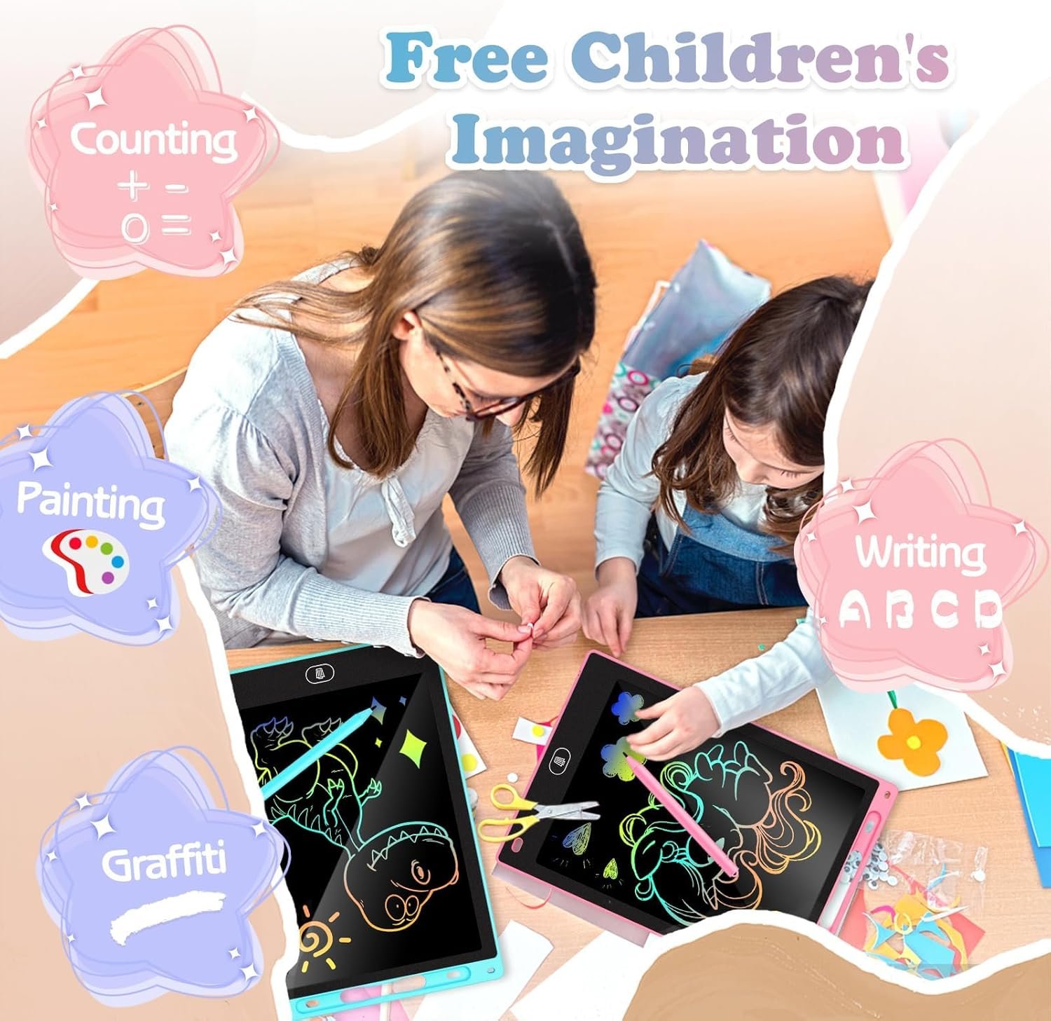 Best LCD Writing Tablet for Kids and Students | Digital Drawing and Writing Pad