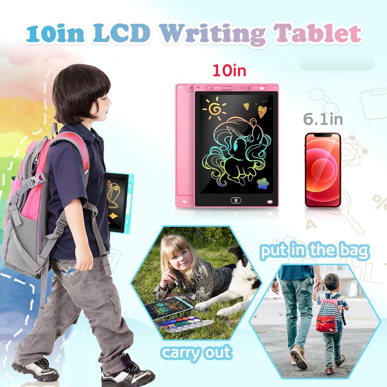 Best LCD Writing Tablet for Kids and Students | Digital Drawing and Writing Pad