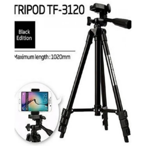 Professional Tripod Stand | Maximum 42 Inch Height | Compatible with Camera, DSLR, Camcorder, and Mobile Phones