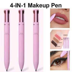 4-in-1 Makeup Pen | Eyebrow Pencil, Lip Liner, Highlighter | Waterproof All-in-One Makeup Pencil