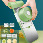 5-in-1 Vegetable Slicer | Multi-Functional Food Cutter and Grater