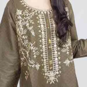 2 Pcs Stitched Cotton