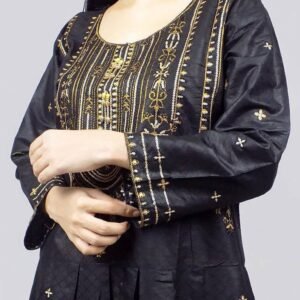 2 Pcs Stitched Cotton For Girls