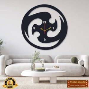 Round Ninja Wall Clock