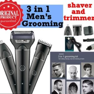 Daling Rechargeable 3 in 1 Mens Electric Shaver