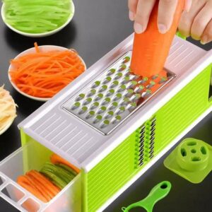 Multifunctional 5 in 1 Box Grater Slicer Handheld Vegetable Slicer Grater