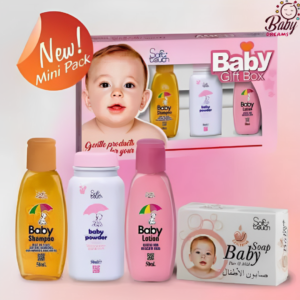 Soft Touch Baby Care Large Gift Box Kit (Pack Of 4) | Baby Shampoo, Oil, Lotion | Newborn Baby Care Kit