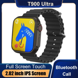 T900 Ultra Smart Watch with Infinite Display | 49MM Dial | Built-in Games | Bluetooth Calling | Crown Working