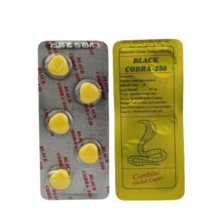 Black Cobra Tablet 250 – Timing Support Tablets (5 Tablets Pack) | Energy & Stamina Support