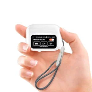 2024 New Design A9 Pro Wireless BT Earbuds | Touch Color LED Screen | In-Ear ANC Noise-Cancelling Headphones