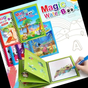Magic Water Coloring Book for Kids – Reusable & Mess-Free Fun