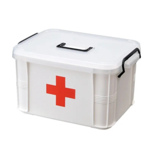 Plastic Medicine Storage Box | Pill Organizer | First Aid Kit
