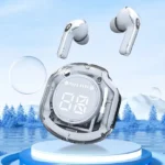 Air 39 Wireless Transparent Earbuds | Bluetooth Gaming Earbuds with LED Display | Super Bass | and HD Sound Quality