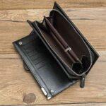 Leather Long Wallet for Men – Premium Stylish Slim Wallet with Card Holder and Cash Organizer for Everyday Use - Image 4