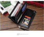 Leather Long Wallet for Men – Premium Stylish Slim Wallet with Card Holder and Cash Organizer for Everyday Use - Image 5