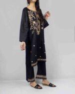 Stitched 2 Piece Cotton For Girls - Image 4