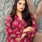Stitched 2Pc Suits For Girls / 3D Block Printed / New Bindi Style