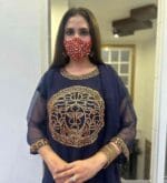 3 Pcs Chiffon Women Stitched Suit - Image 7