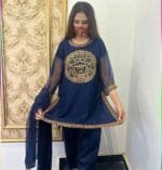 3 Pcs Chiffon Women Stitched Suit - Image 6
