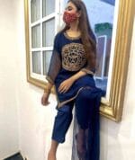 3 Pcs Chiffon Women Stitched Suit - Image 8