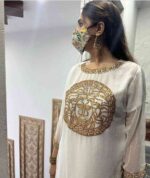 3 Pcs Chiffon Women Stitched Suit - Image 12