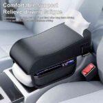 Universal Car Seat Armrest Cover | Auto Armrests Storage Box Cover Pad | Center Console Arm Rest Protection Cushion