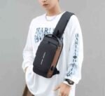 Chest Bag for Men Price in Pakistan – Stylish Anti-Theft Crossbody Sling Bag for Daily Travel and Casual Use