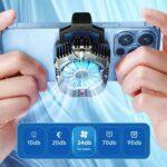 DL05 Mobile Phone Radiator | Digital Display Portable Back Clip Phone Cooling Fan | Smartphone Cooler - Image 5